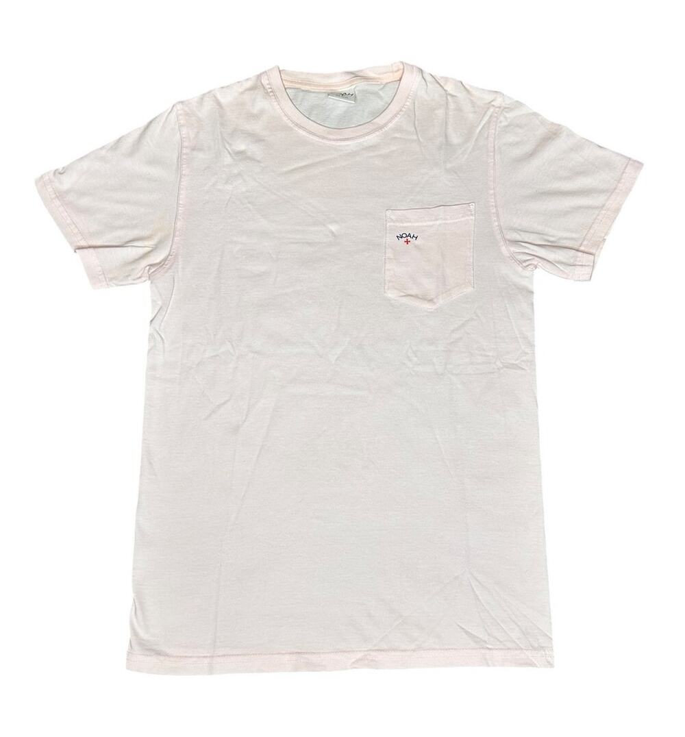 Noah NYC Light Pink Pocket T-Shirt